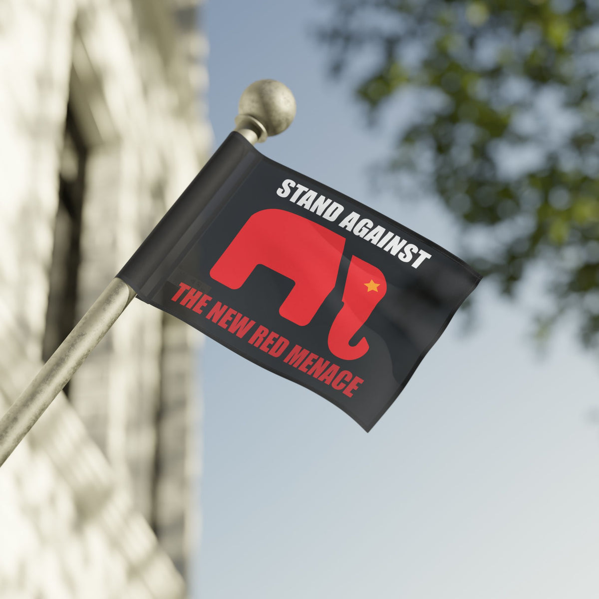 Black Protest Flag - (All Sizes)