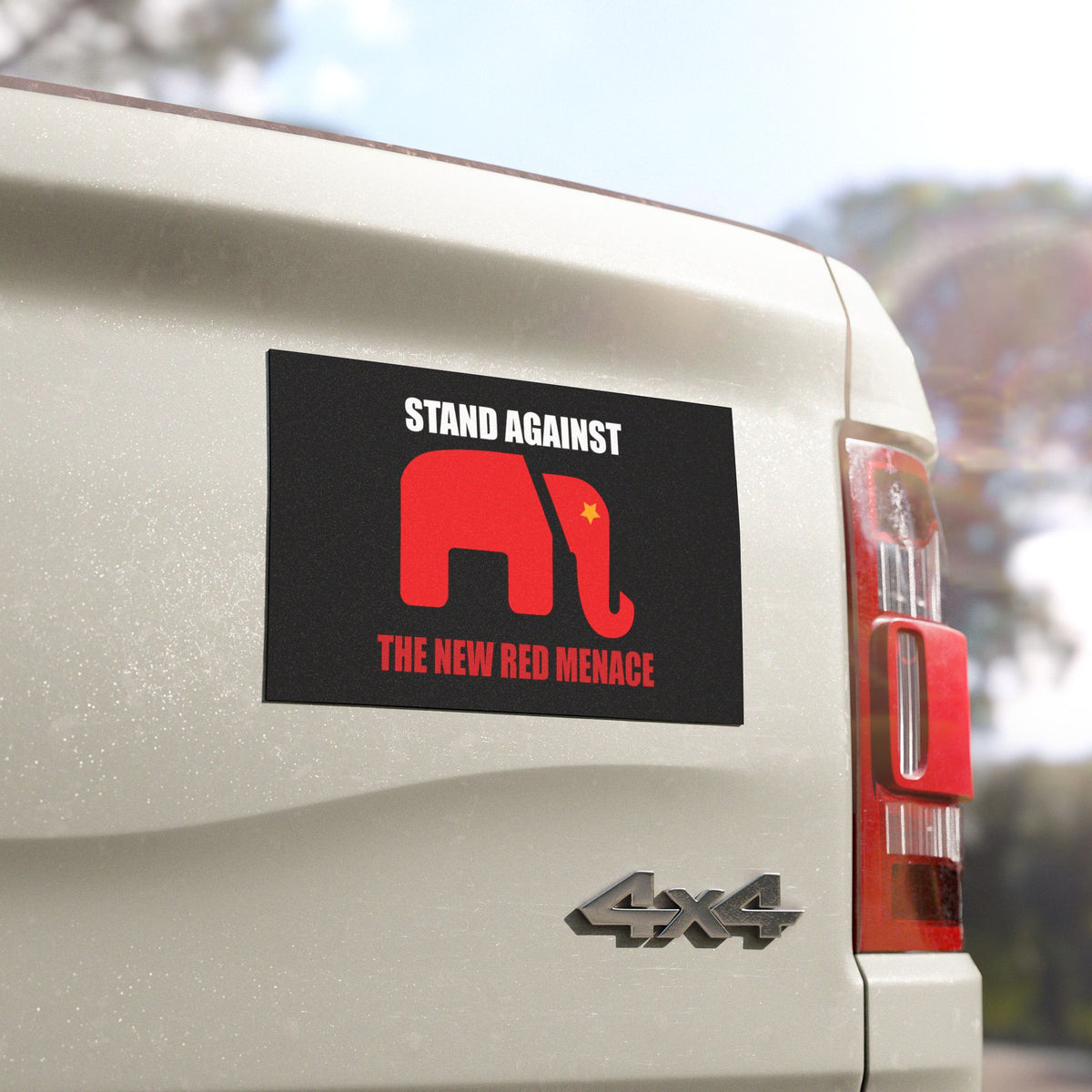 Car Magnet - No-Stick Removable Bumper "Sticker"