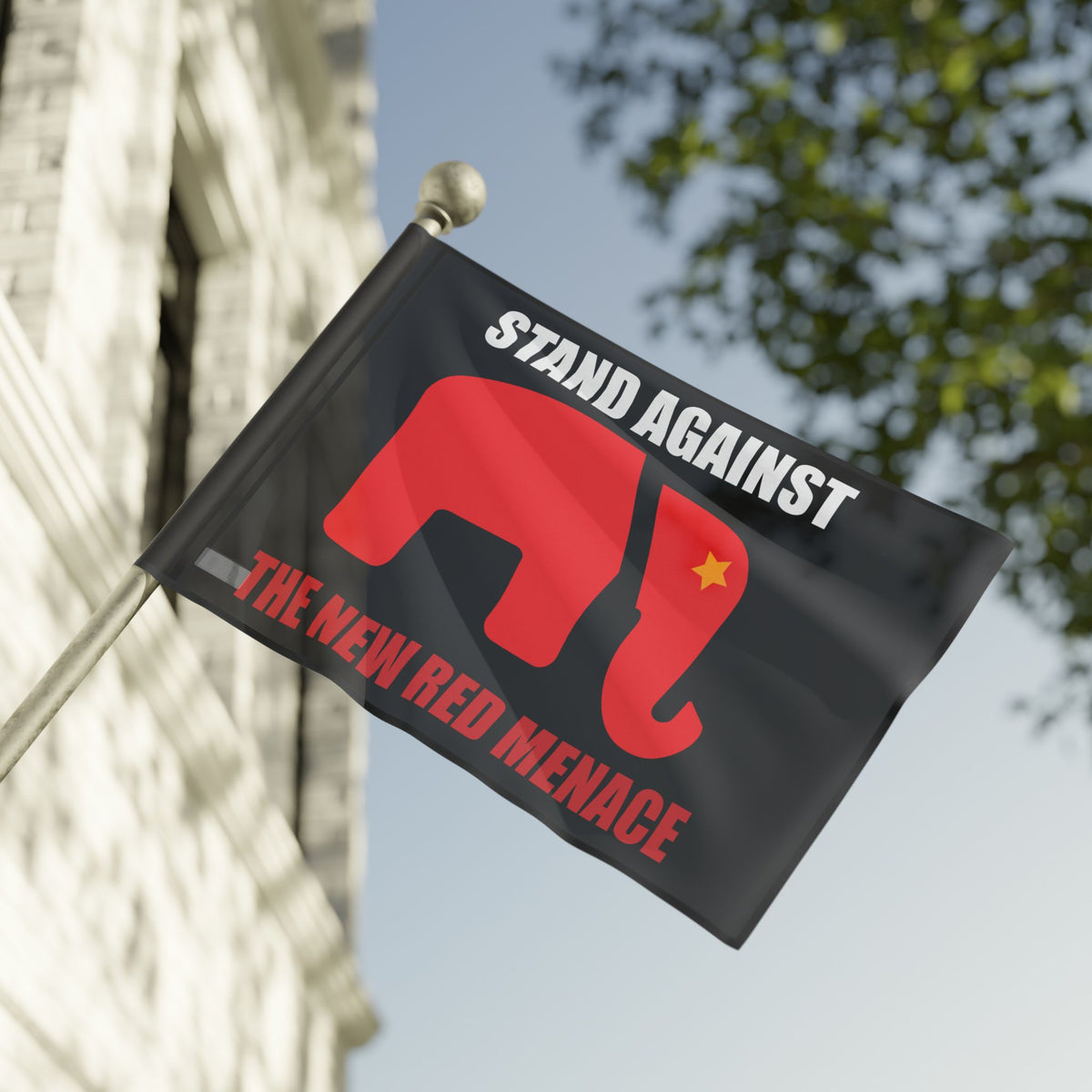 Black Protest Flag - (All Sizes)