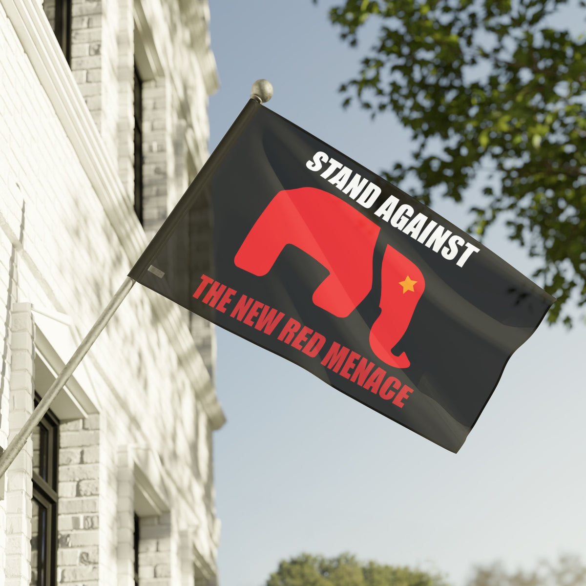 Black Protest Flag - (All Sizes)