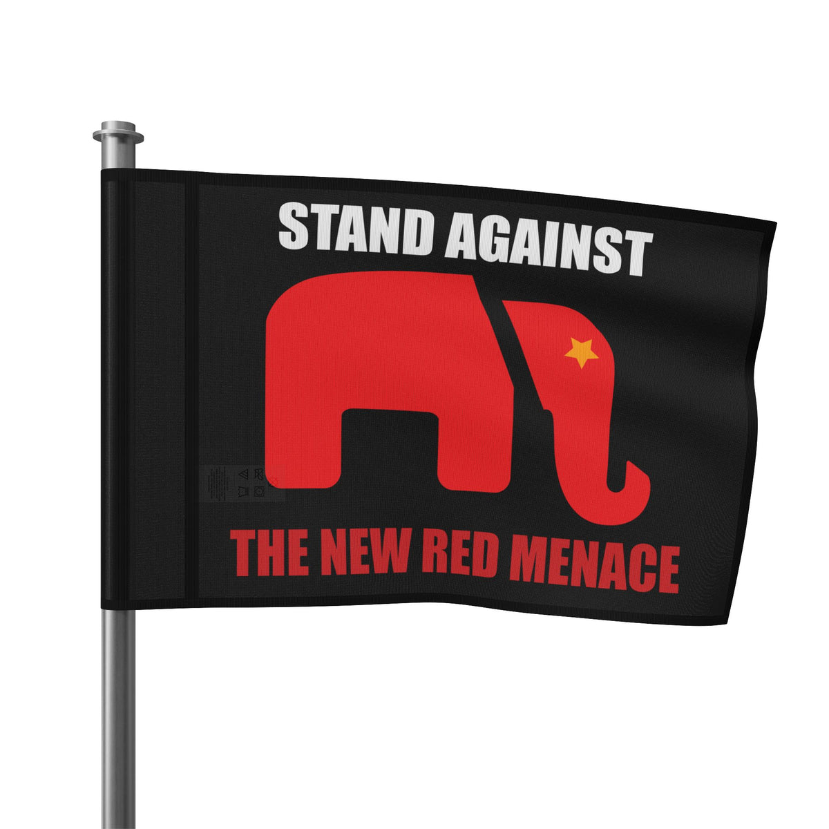Black Protest Flag - (All Sizes)