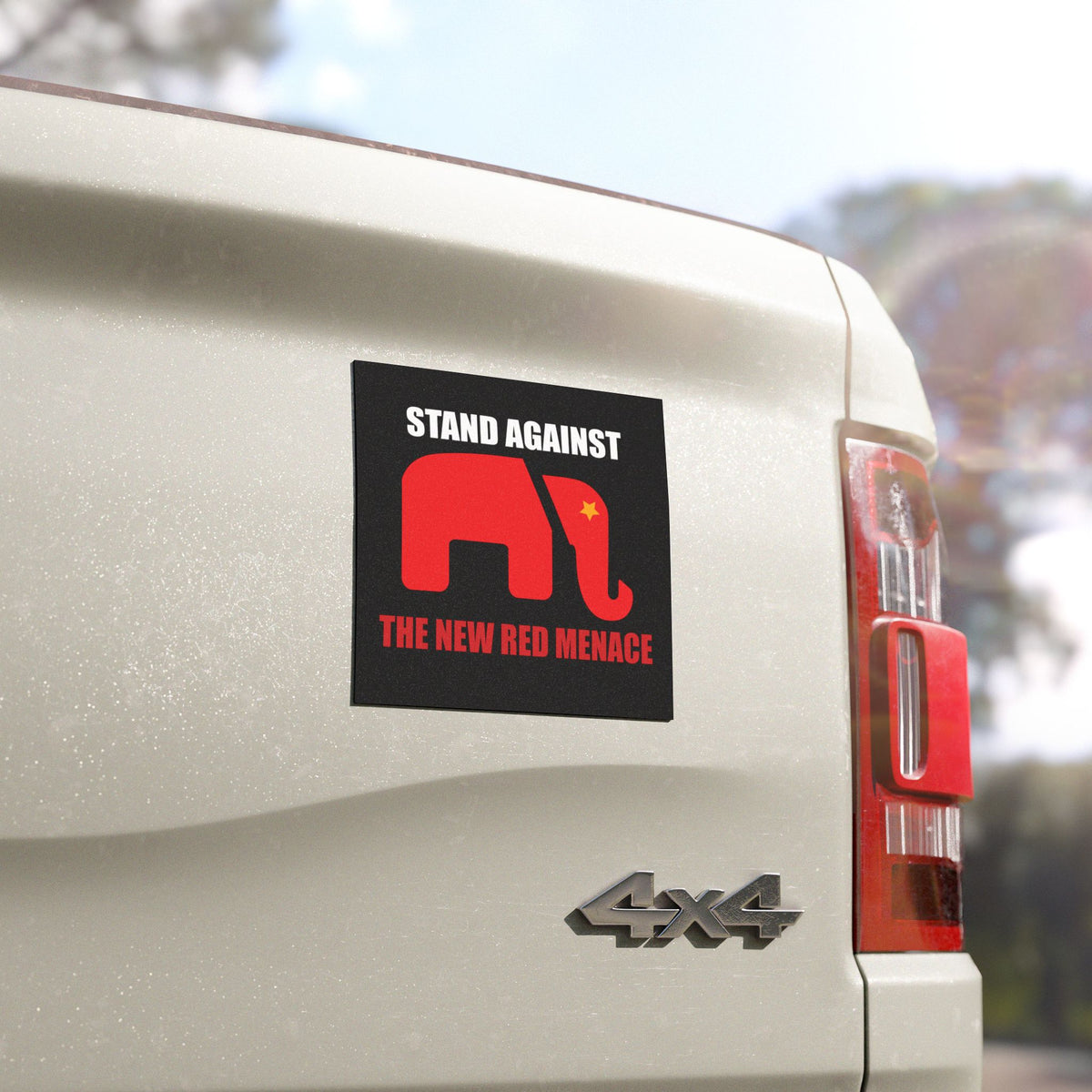 Car Magnet - No-Stick Removable Bumper "Sticker"